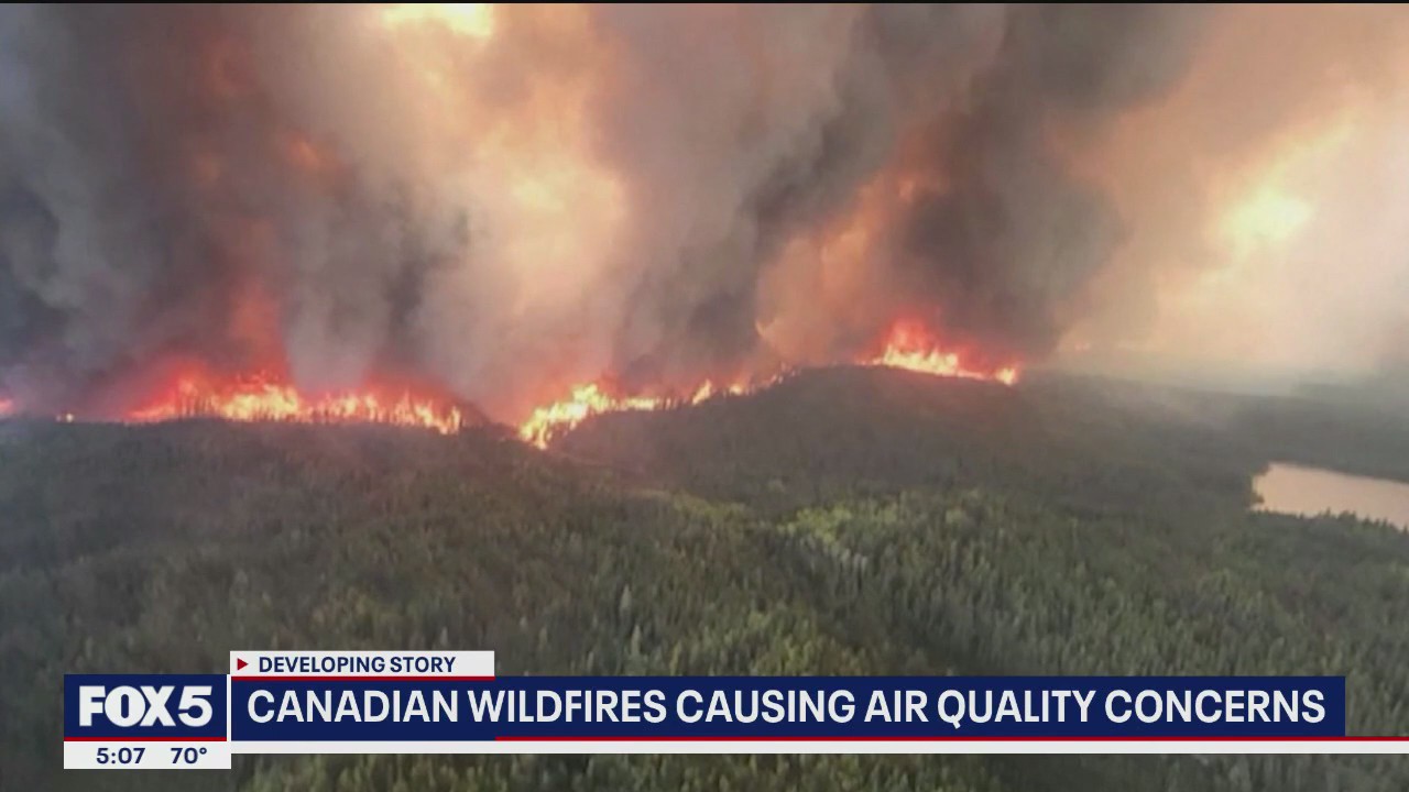Canada wildfires bringing smoke to the Tri-State area
