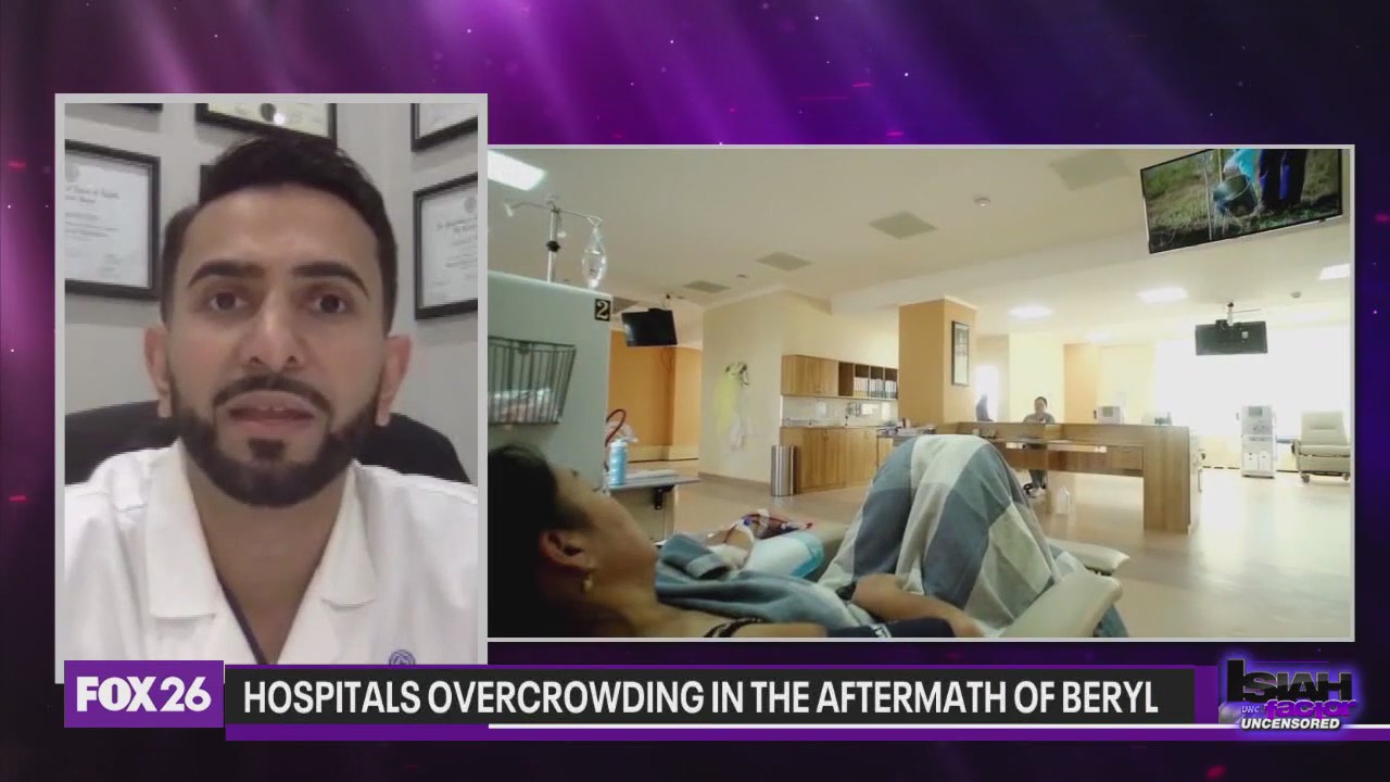 Hospitals overcrowding in the aftermath of Beryl | FOX 26 Houston