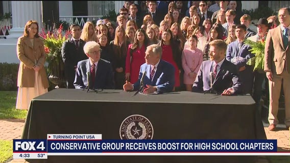 Texas leaders promote Turning Point USA