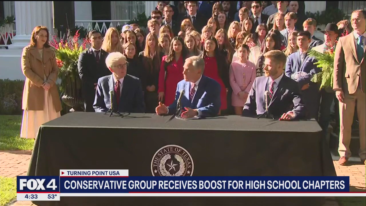 Texas leaders promote Turning Point USA