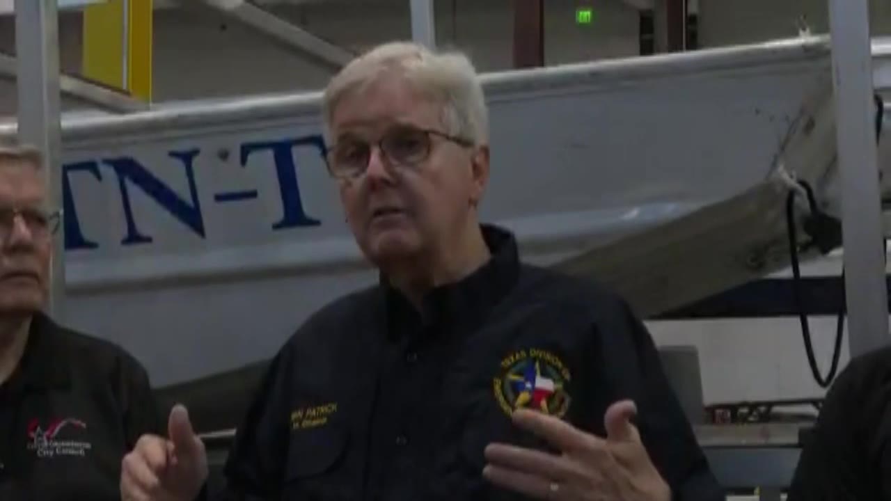 Lt. Gov. Dan Patrick Hurricane Beryl Update - 9 a.m.