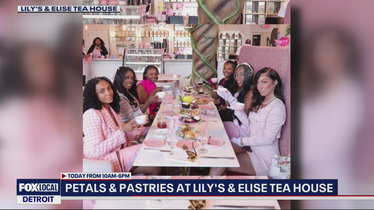 Lily's & Elise Tea House host Petals and Pastries sweetest day event