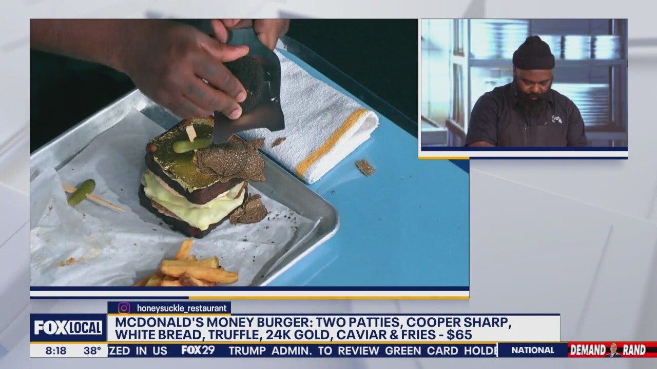 Ya Gotta Try This: 24K Gold Burger