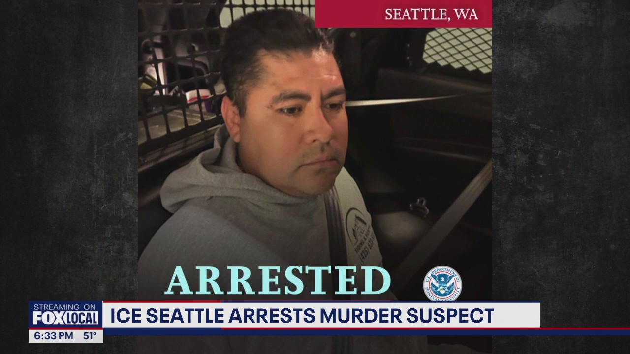 ICE Seattle arrests murder suspect