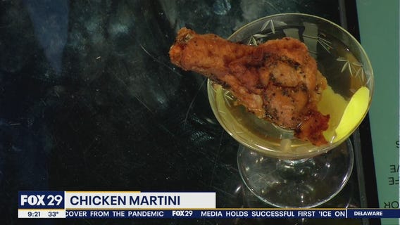 'Chicken Man' teams up with Philadelphia bar to offer chicken martini