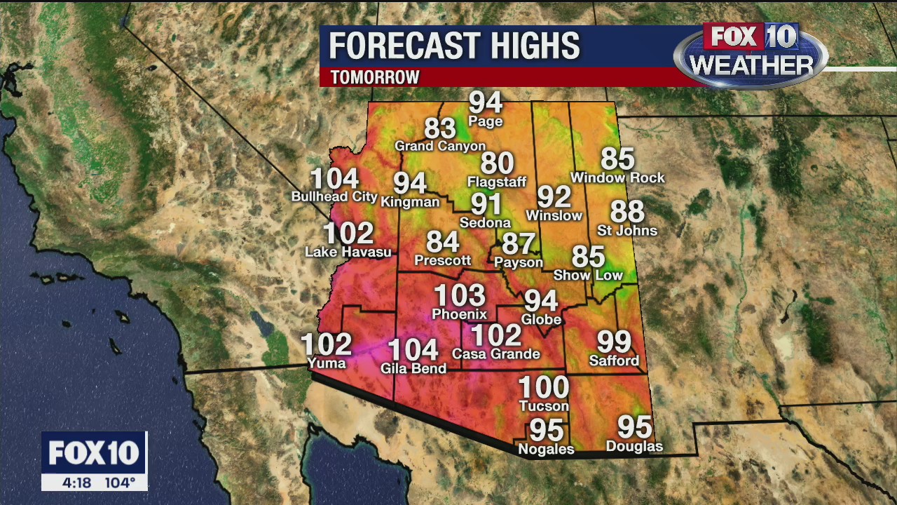 4pm Weather Forecast - 9/25/2020