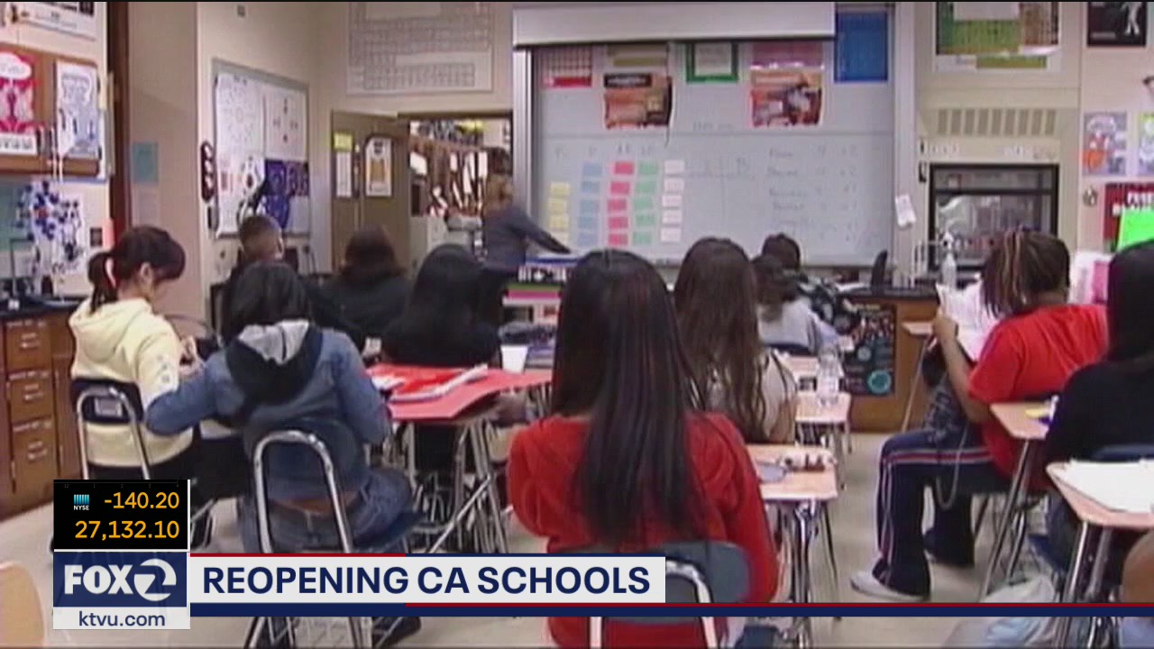 Reopening CA Schools