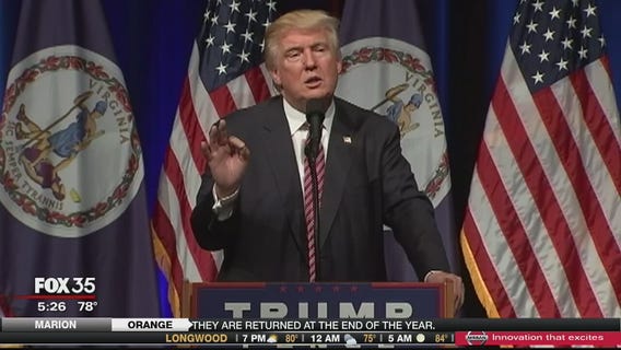 Trump tries to correct course