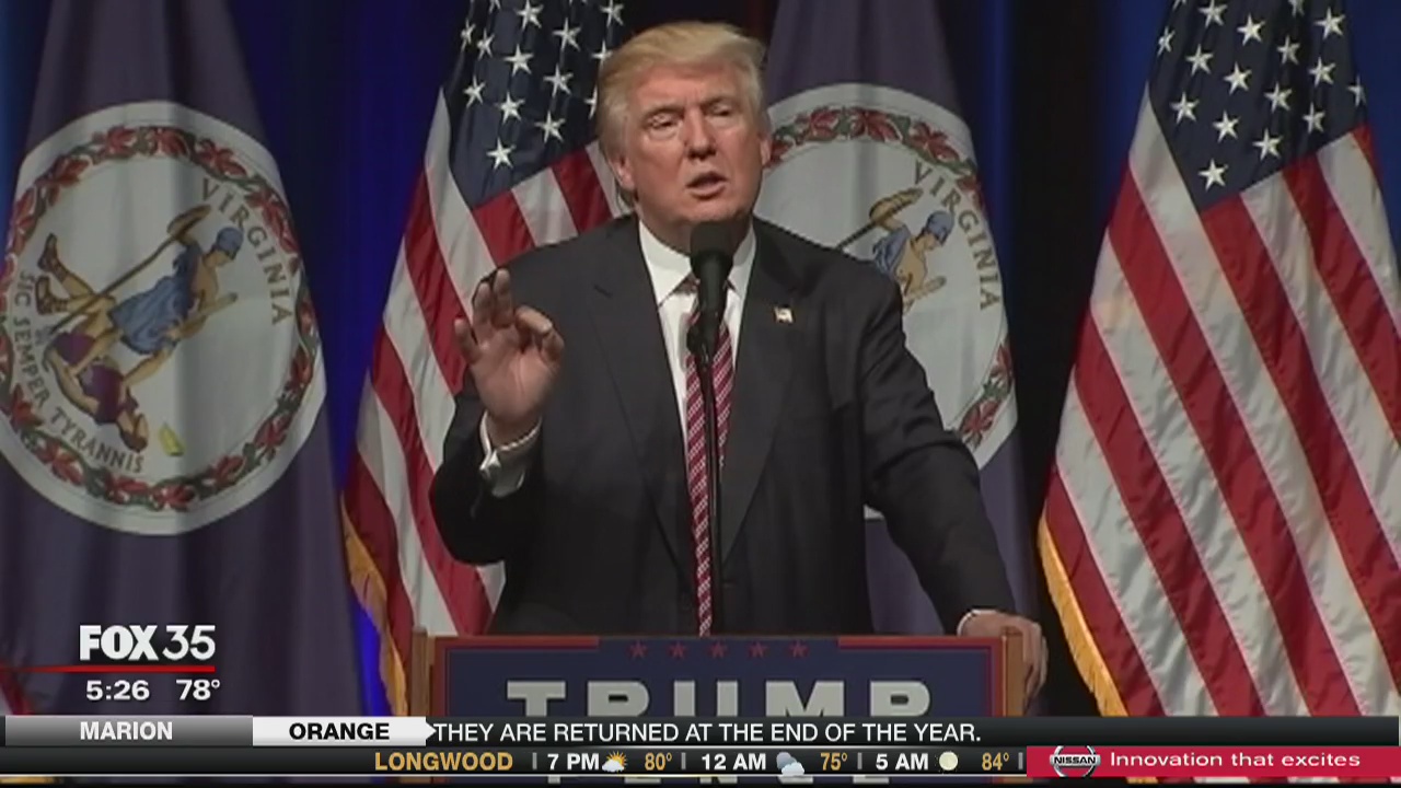 Trump tries to correct course