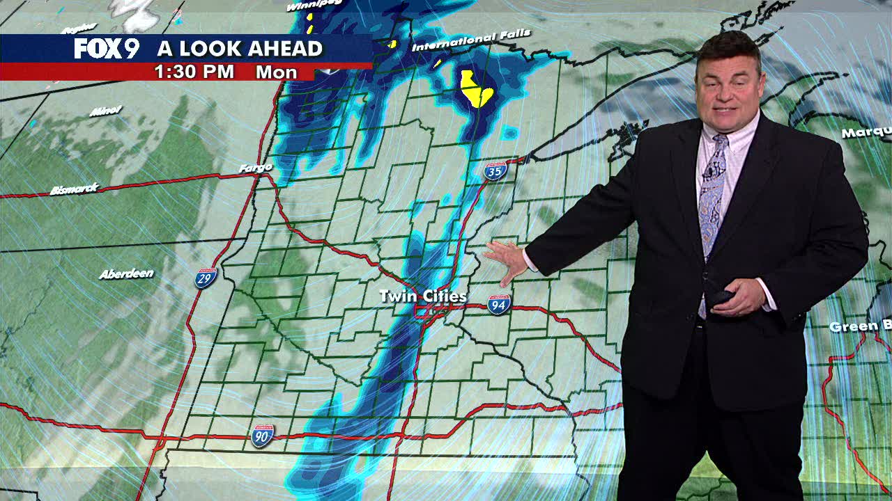 MN weather: Monday forecast update