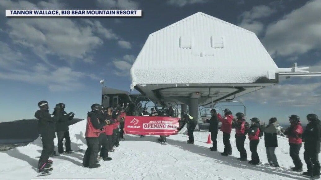 Big Bear Mountain is officially open
