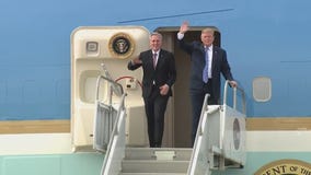 Trump visits Los Angeles