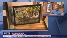 Local artist sells artwork of Chicago bars, restaurants to raise money for them during the pandemic