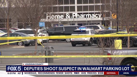 Suspect in attempted bank robbery shot by police at Leesburg Walmart