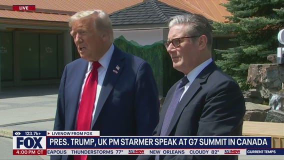 Trump, Starmer speak on trade deal at G7 Summit