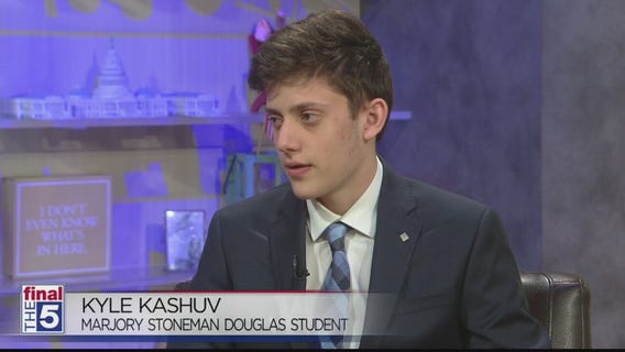 While his classmates are calling for new gun laws, Parkland student focuses on different solution