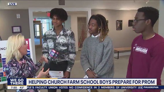 Helping Church Farm School boys prep for prom
