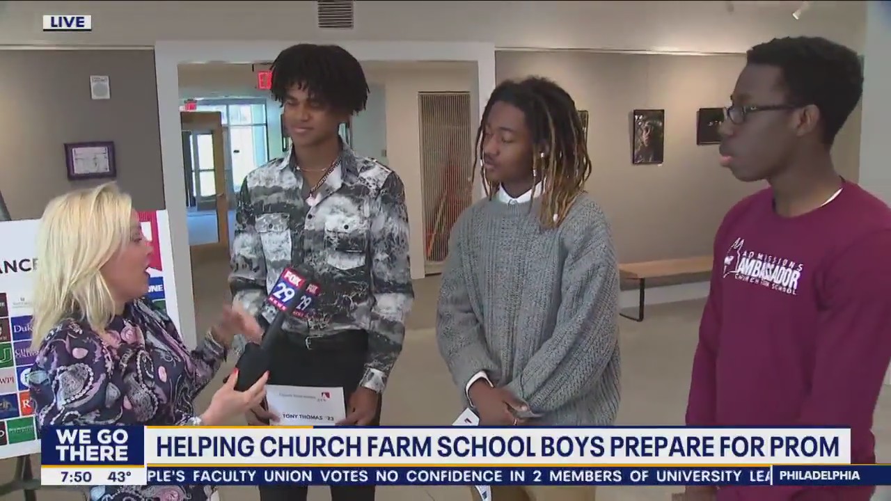 Helping Church Farm School boys prep for prom