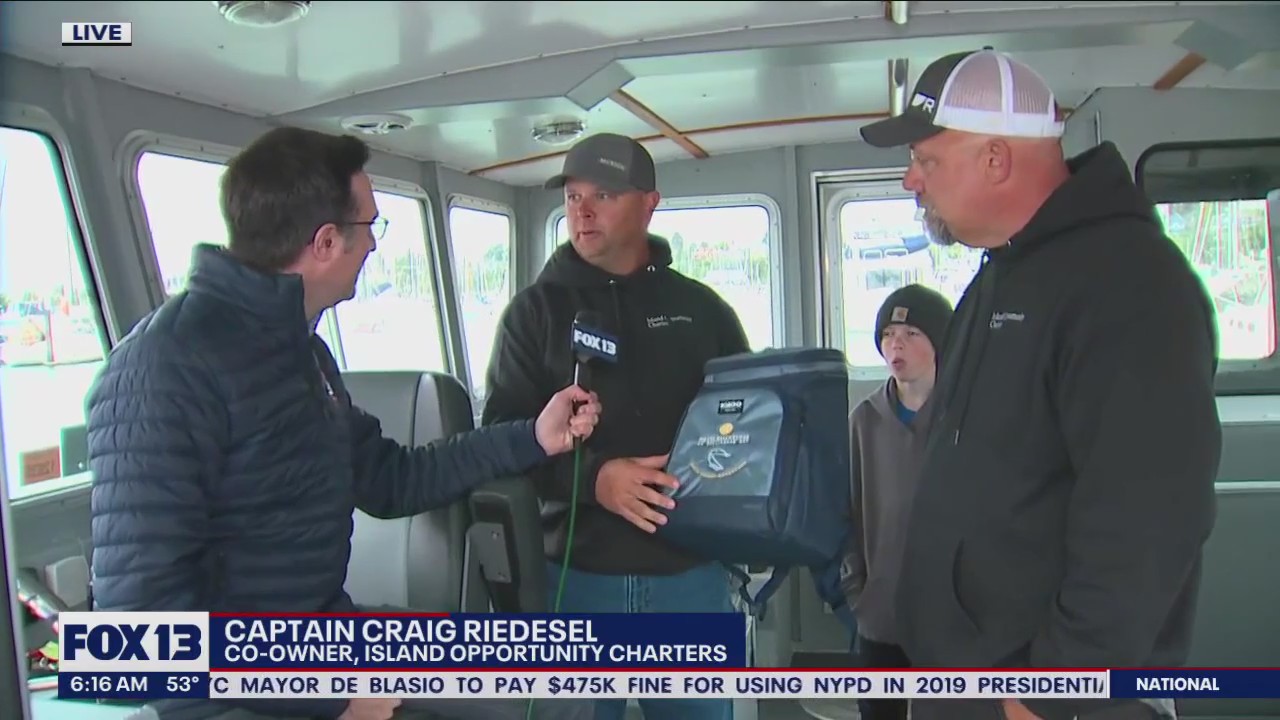 Checking out Hotel Bellwether's boat