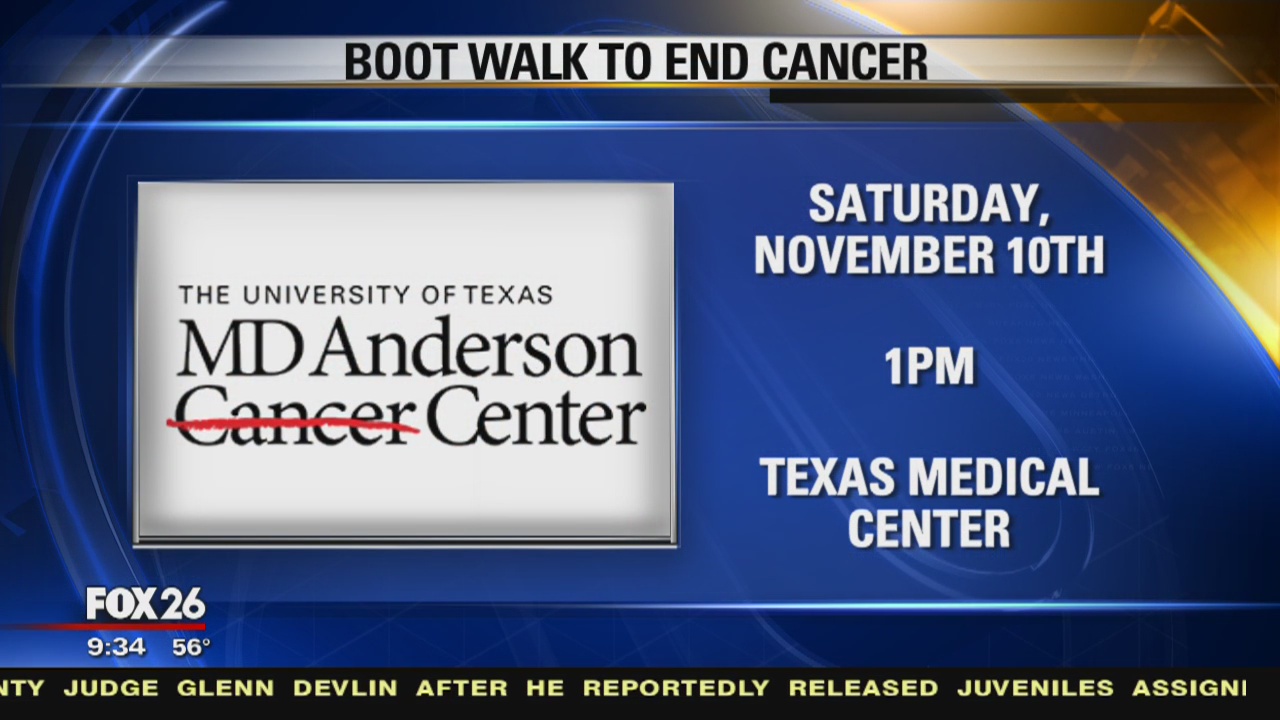 Boot Walk to end cancer