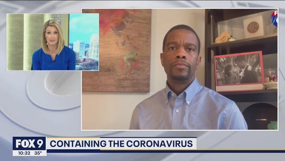 St. Paul Mayor Melvin Carter talks to FOX 9