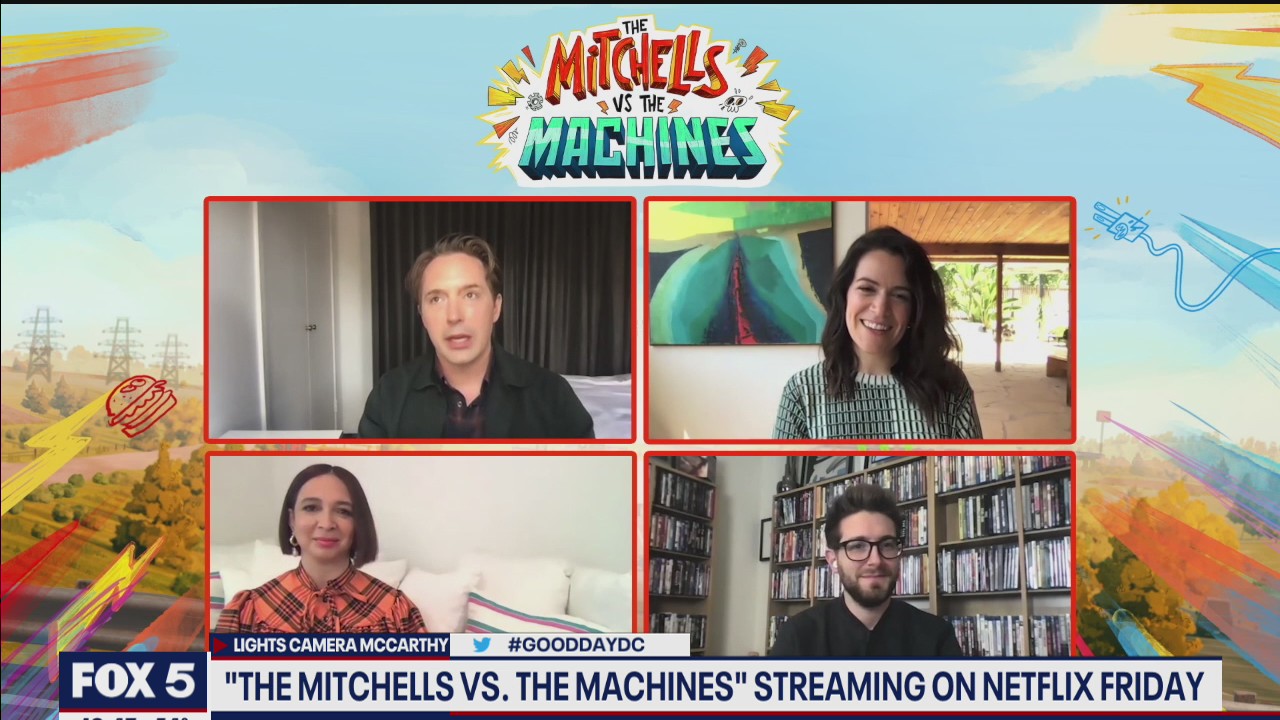 Maya Rudolph talks new Netflix film with co-stars Abbi Jacobson, Beck Bennett