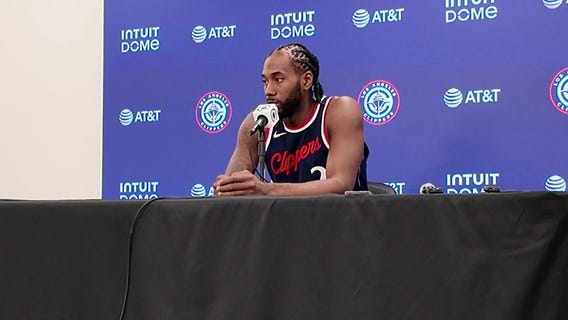Kawhi Leonard speaks on Clippers Media Day