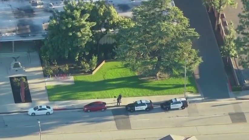 Driver being tracked by police turns himself in