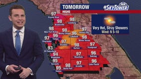 Tampa weather | Stray showers and hot temps