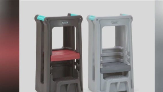 Toddler towers recalled for fall risk for kids