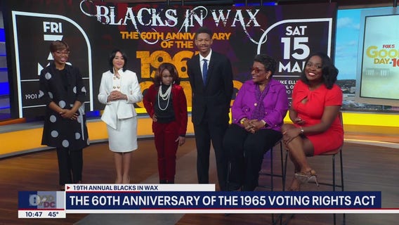 19th Annual Blacks in Wax Presents: The 60th Anniversary of the 1965 Voting Rights Act