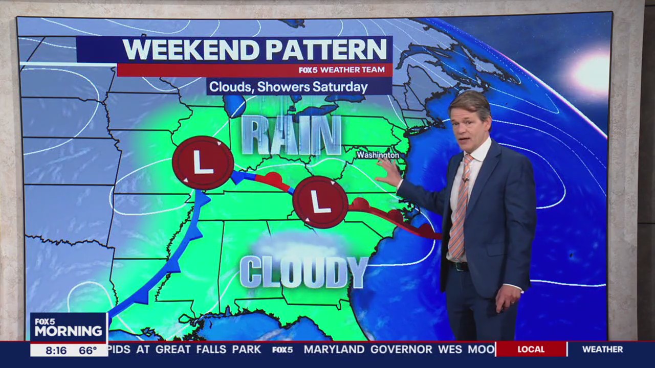 FOX 5 Weather forecast for Friday, May 17