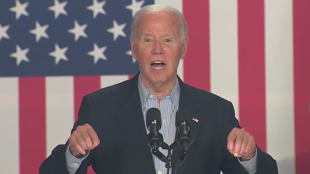 Biden says he's staying in presidential race
