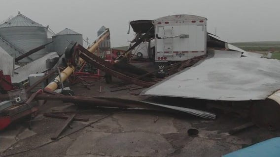 Tornadoes sweep across southern MN, causing damage