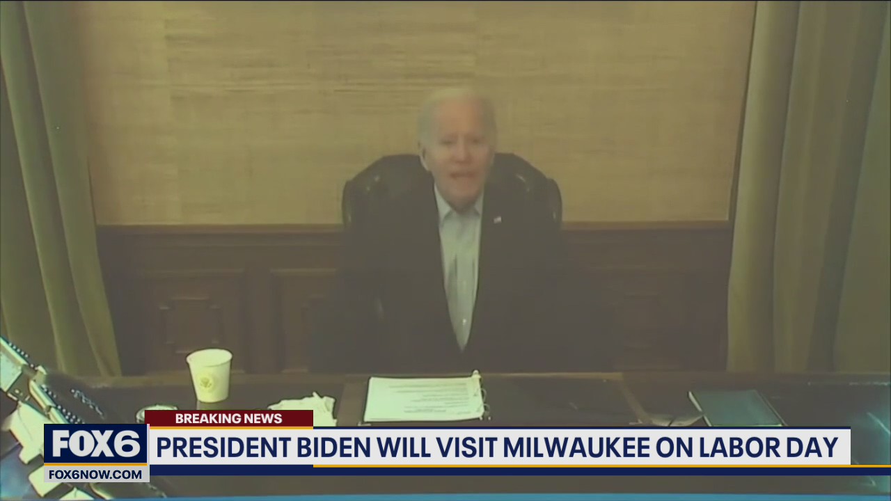 President Biden expected in Milwaukee Sept. 5