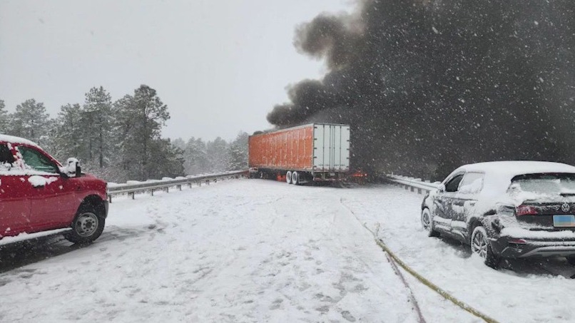 Heavy snow in the high country leads to fatal crash
