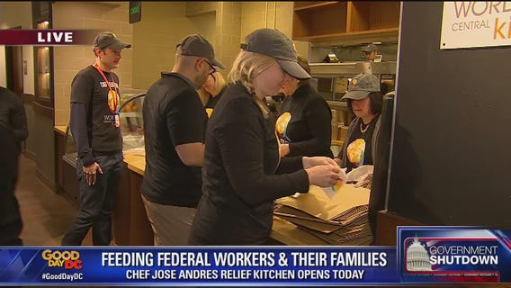 Jose Andres' 'Chefs for Feds' kitchen and cafe for federal workers opens Wednesday
