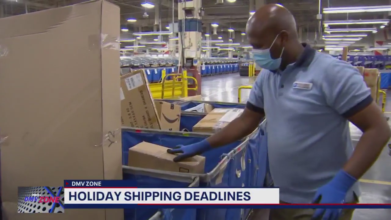 How late is too late to get things shipped for the holidays?