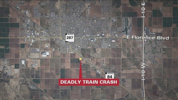 Driver killed after vehicle struck by 2 trains in Casa Grande