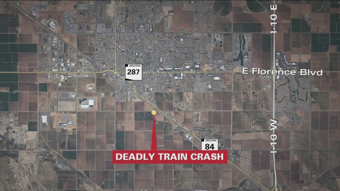 Driver killed after vehicle struck by 2 trains in Casa Grande