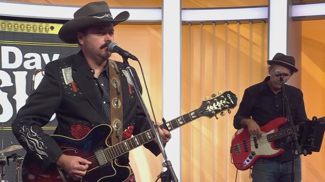 Deadman performs in Good Day Austin studios