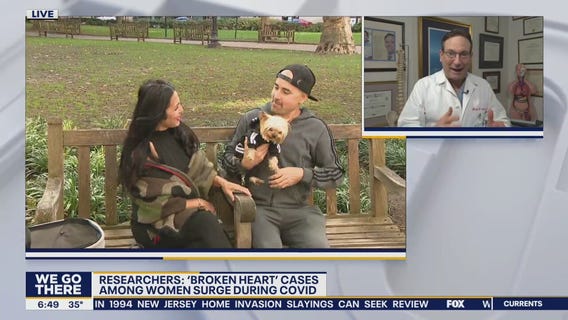 Researchers: 'Broken heart' cases among women surge during COVID