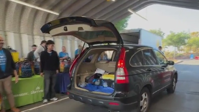 5,000 pounds of groceries distributed during Antioch food giveaway