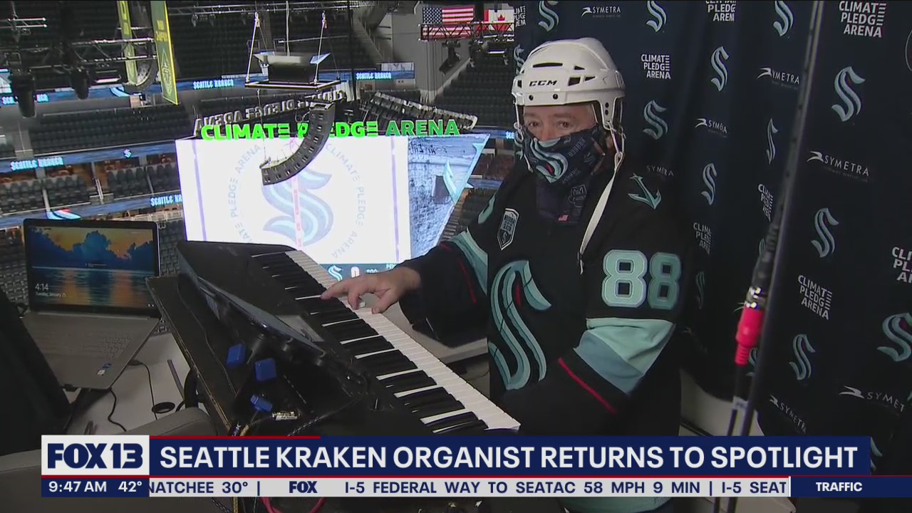 Seattle Kraken organist returns to spotlight