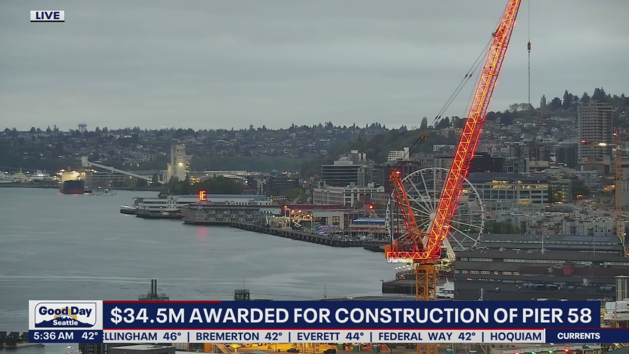 $34.5M awarded for construction of Pier 58