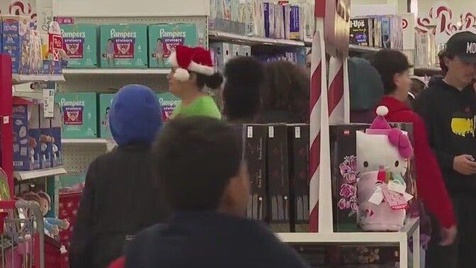 Local charity organizes shopping spree for children
