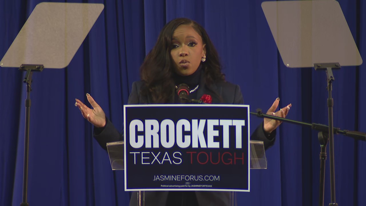 Jasmine Crockett announces Senate run