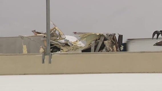 Black ice causes 4 semi crash in Richmond