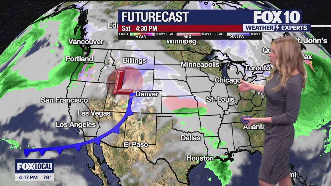 4 p.m. Weather Forecast - 1/3/24