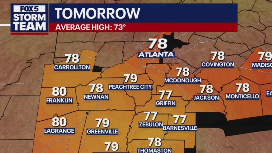 Sunday evening forecast update